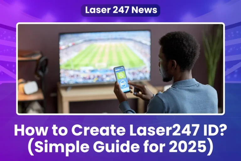 How to Create Laser247 ID