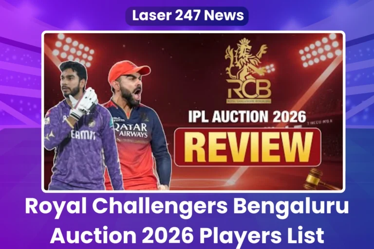 Royal Challengers Bengaluru 2026 Players List