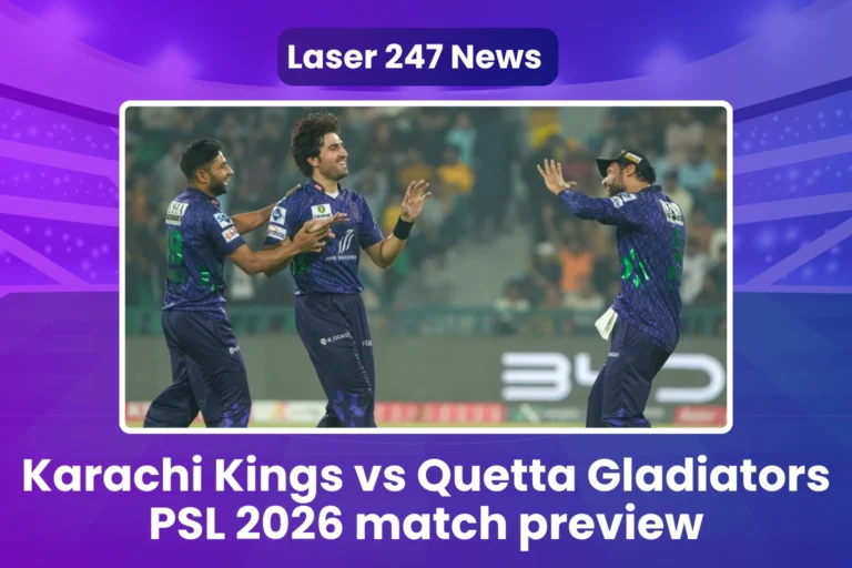 Karachi Kings vs Quetta Gladiators PSL 2026