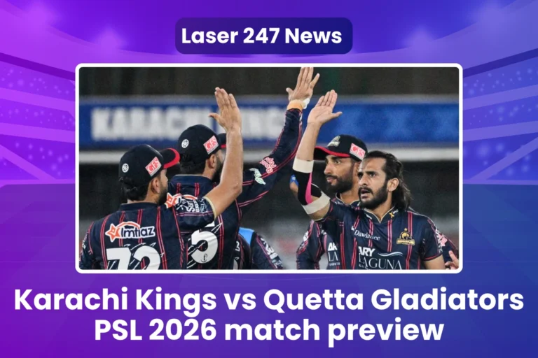 Karachi Kings vs Quetta Gladiators PSL 2026 match