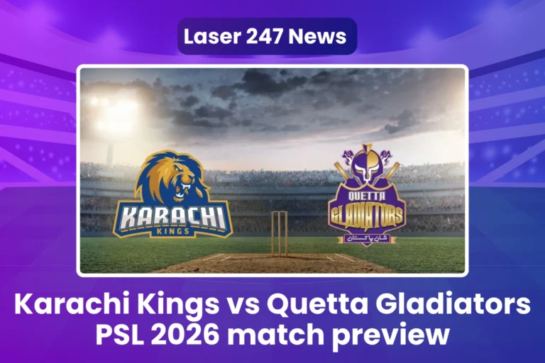 Karachi Kings vs Quetta Gladiators PSL 2026 match preview