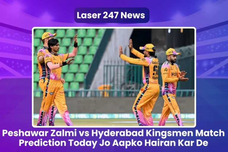 Peshawar Zalmi vs Hyderabad Kingsmen