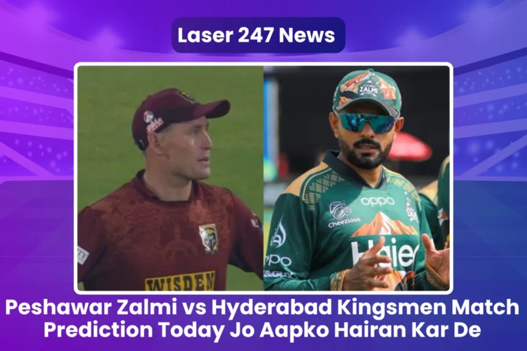 Peshawar Zalmi vs Hyderabad Kingsmen Match Prediction