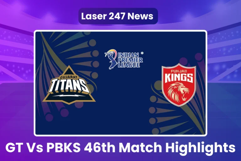 GT Vs PBKS 46th Match