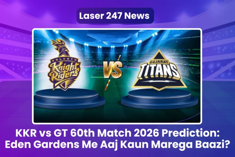 KKR vs GT 60th Match 2026