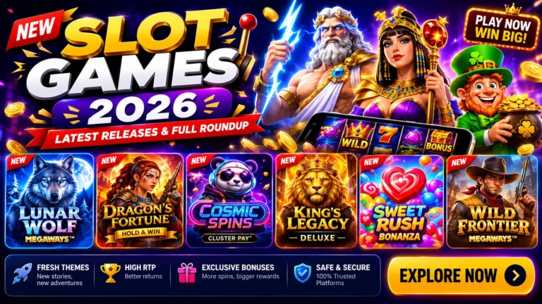 New Slot Games 2026 | Latest Releases & Best New Slots