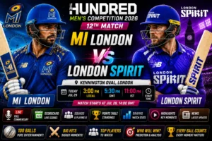MI London vs London Spirit Prediction
