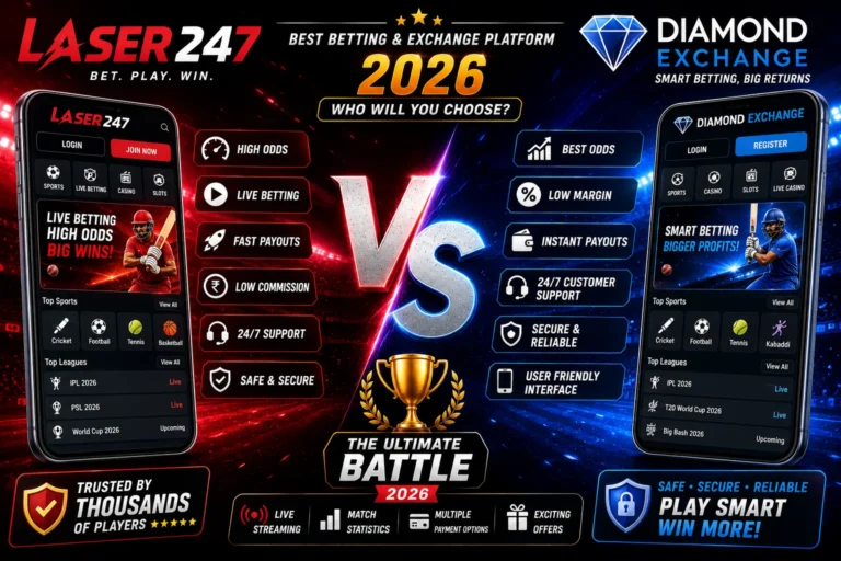 Laser247 vs Diamond Exchange: Best Comparison 2026