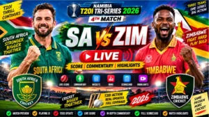 South Africa vs Zimbabwe 4th Match 2026 Live: A Comprehensive Guide