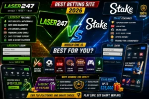 Laser247 vs Stake